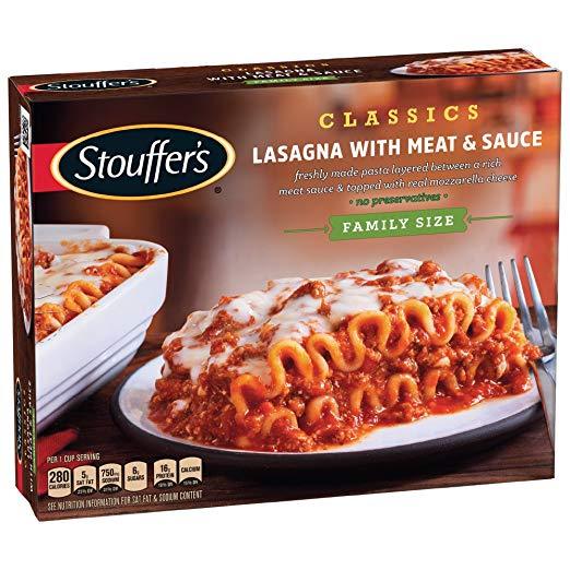 Lasagna with Meat Sauce,